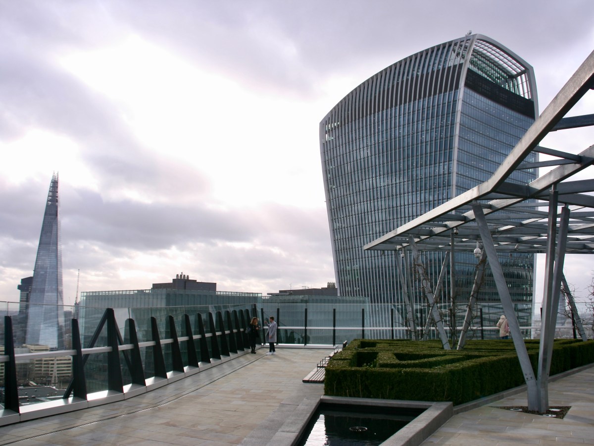 El mejor roof garden de&nbsp;Londres